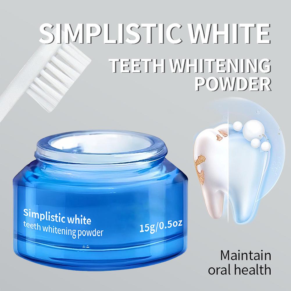 Teeth Whitening Near Me - Poudre blanchissante simplifiée pour les dents