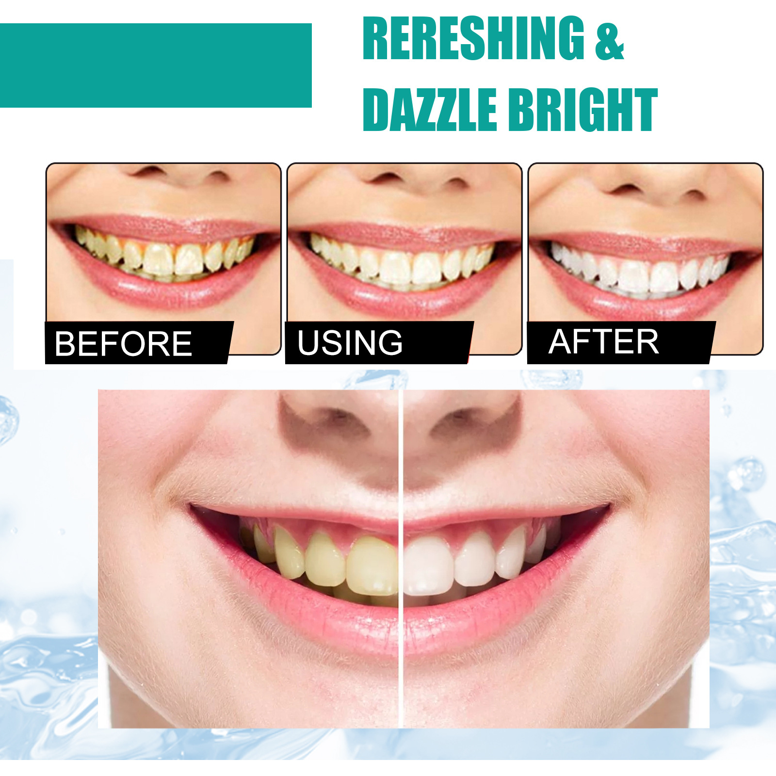 Poudre à dents de menthe halei - Teeth Whitening Near Me avis et prix