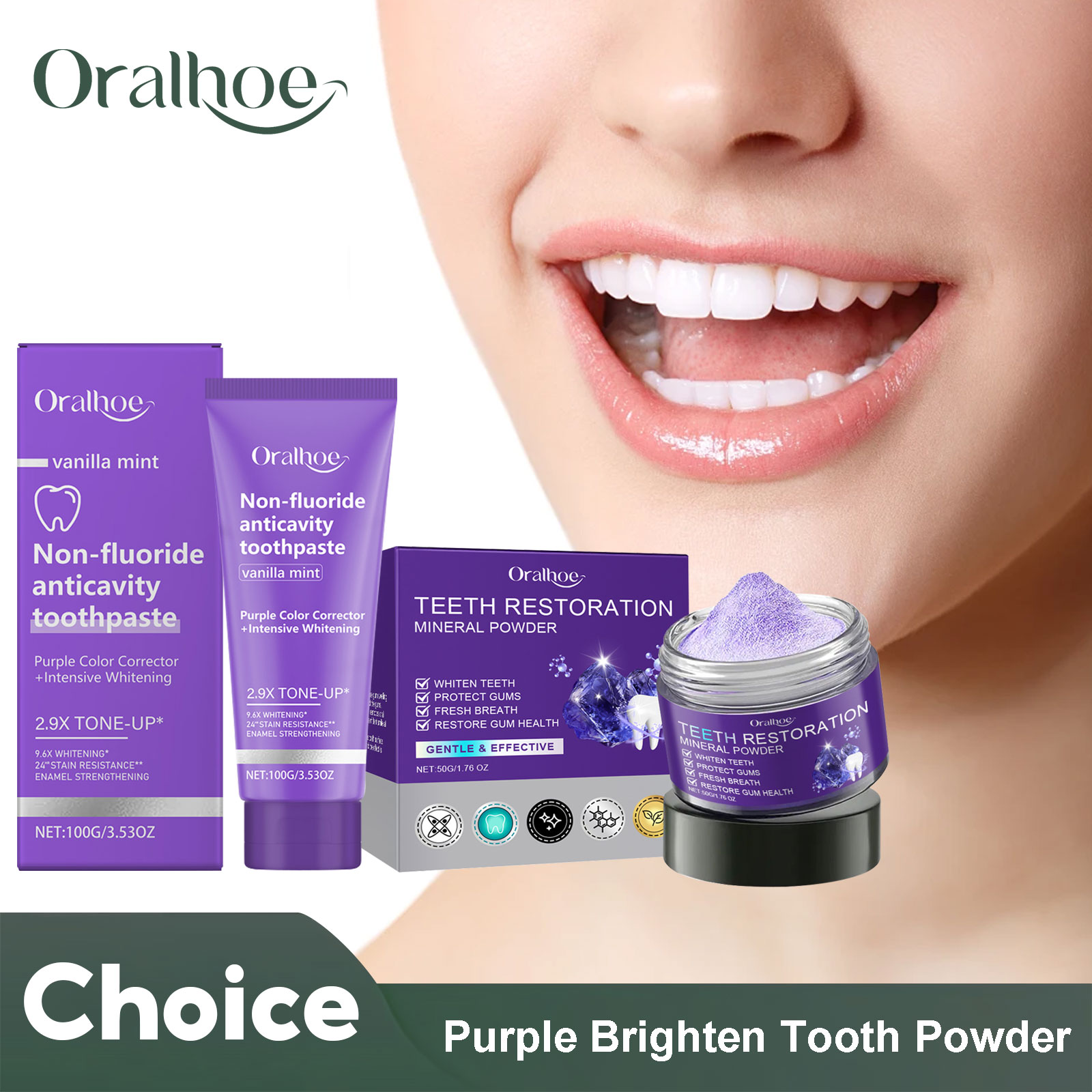 Poudre de nappode pour la domi - Teeth Whitening Near Me avis et prix