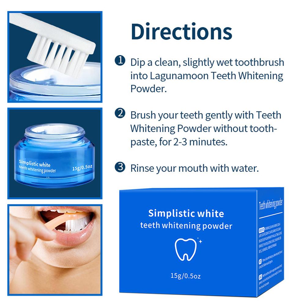 Poudre blanchissante simplifié - Teeth Whitening Near Me avis et prix